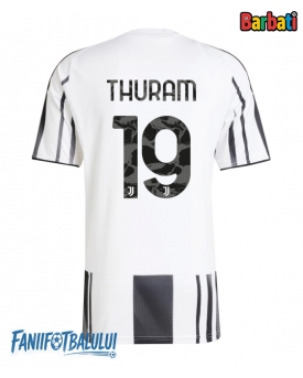 Juventus Khephren Thuram #19 Tricou Fotbal Replică 2025-26 Barbati Acasa